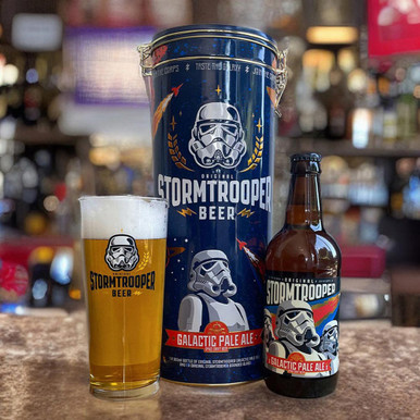 Image of Star Wars Stormtrooper Beer & Glass Tin Set