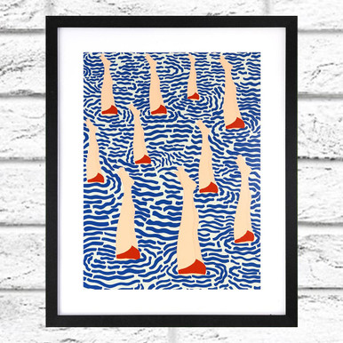 Click to view product details and reviews for Ba&ntilde;istas Jota De Jai Framed Print.