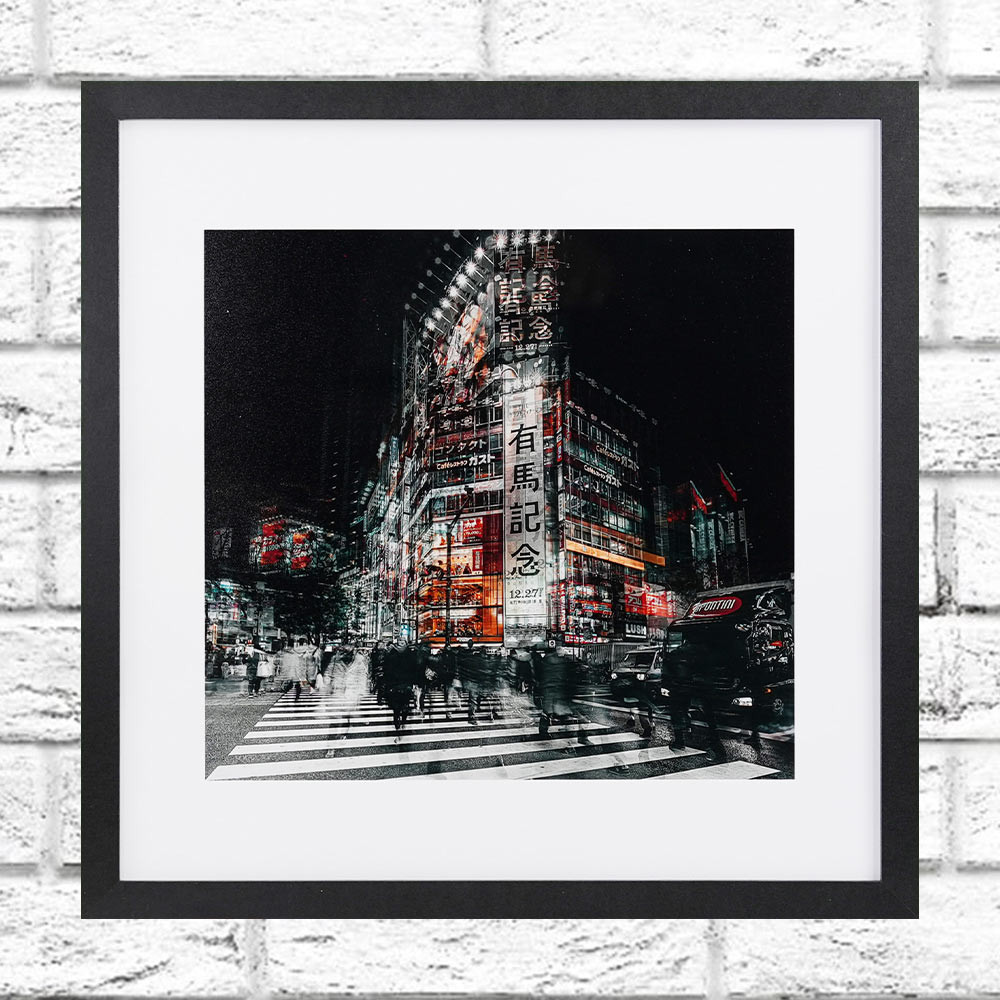 Colours of Tokyo Carmine Chiriac Framed Print