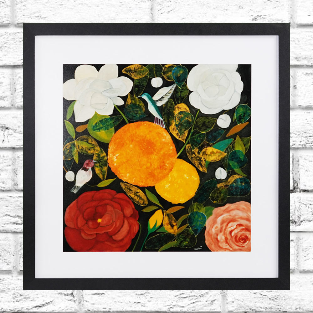 Marigold Treechild Framed Print