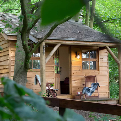 Image of Two Night Cedar Lodge Escape for Two at West Stow Pods, Suffolk