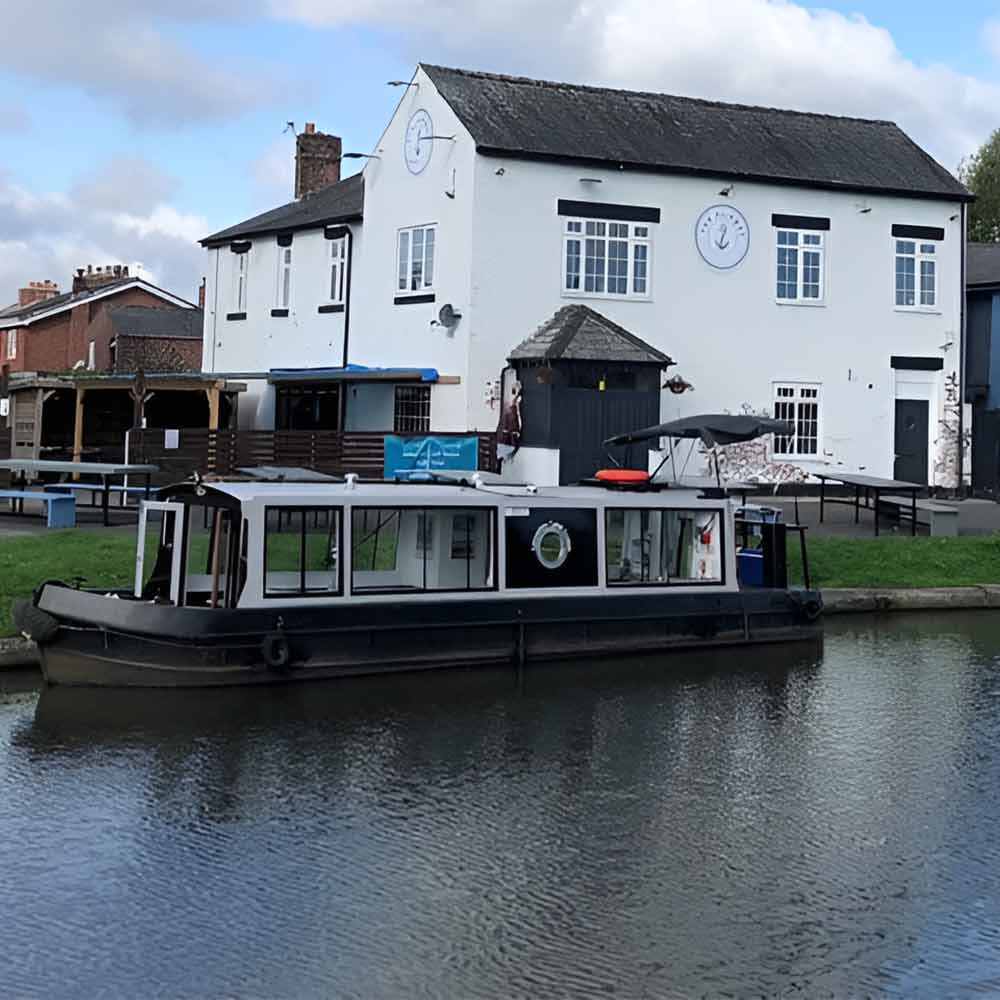 Afternoon Tea and Lancashire Canal Cruise for Two
