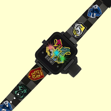 Image of Warner Brothers Harry Potter Black Strap Projection Watch