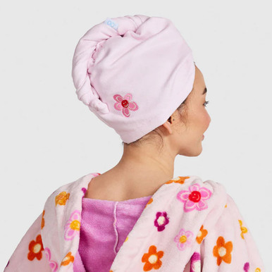 Image of Oodie Happy Flower Hair Turban