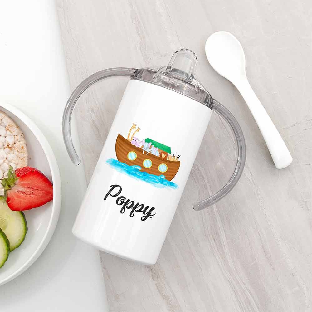 Personalised Noah's Ark Kids Sippy Cup