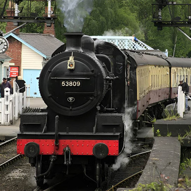 Image of Steam Train and Afternoon Tea