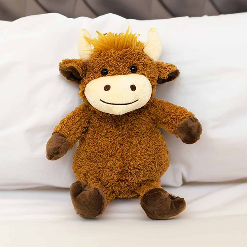 Highland Cow Snuggable Hottie