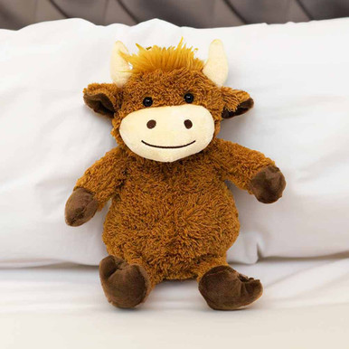 Fuzzy Highland Cow Plush Toy - Hairy Cow Brewing Company