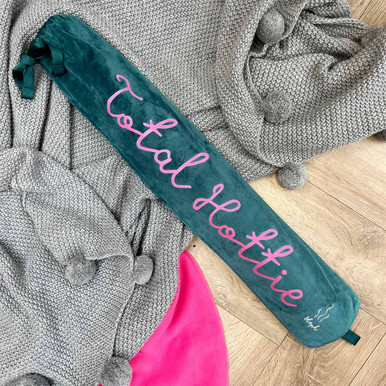 Image of Personalised Total Hottie Long Hot Water Bottle
