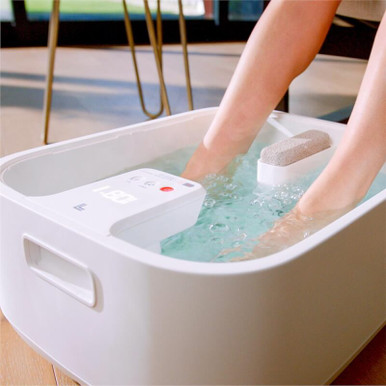 Image of Spahaven Foot Bath Heated Massage Spa by Sharper Image