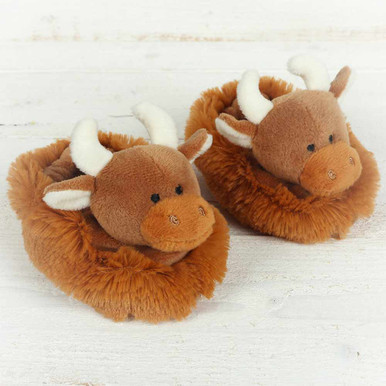 Fuzzy Highland Cow Plush Toy - Hairy Cow Brewing Company