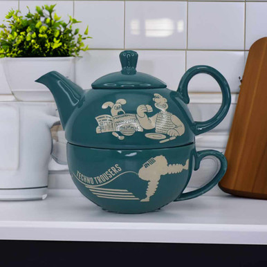 Click to view product details and reviews for Wallace Gromit Wrong Trousers Tea For One Boxed.