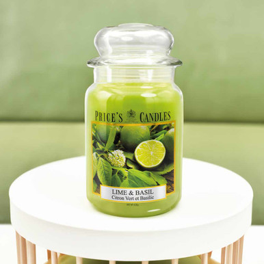 Image of Lime & Basil Candle Jar Large
