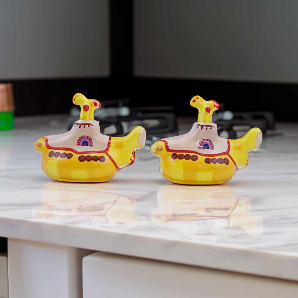 The Beatles Yellow Submarine Salt and Pepper Shakers Boxed