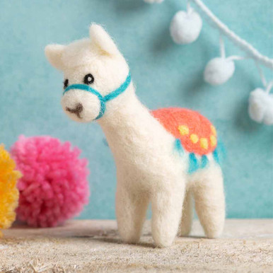 Click to view product details and reviews for Needle Felting Kit Alpaca.