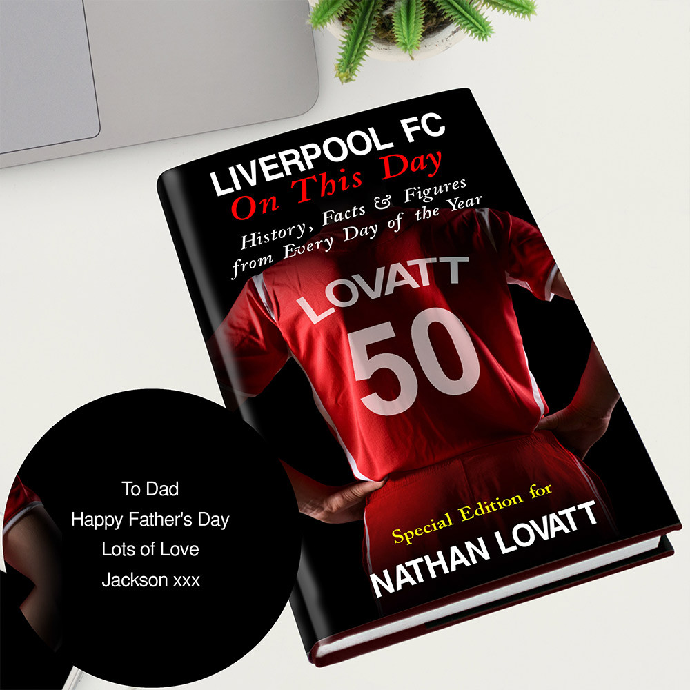 Personalised Dad Liverpool On This Day