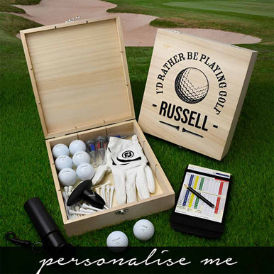 Click to view product details and reviews for Personalised Golfers Storage Box.