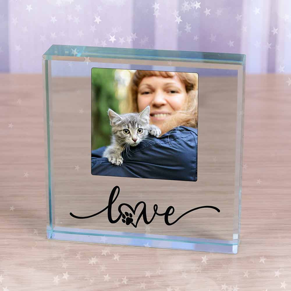 Personalised Me and My Pet Glass Token