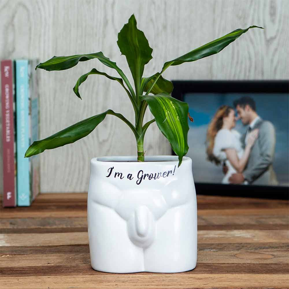 I'm a Grower Man Body Plant Pot