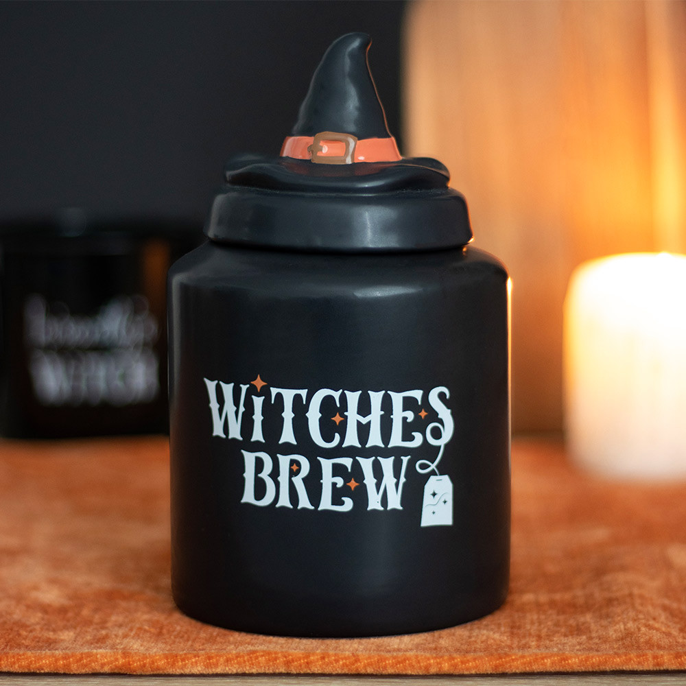 Witches Brew Tea Canister