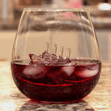 Image of Ship In A Glass Novelty Spirit Glass