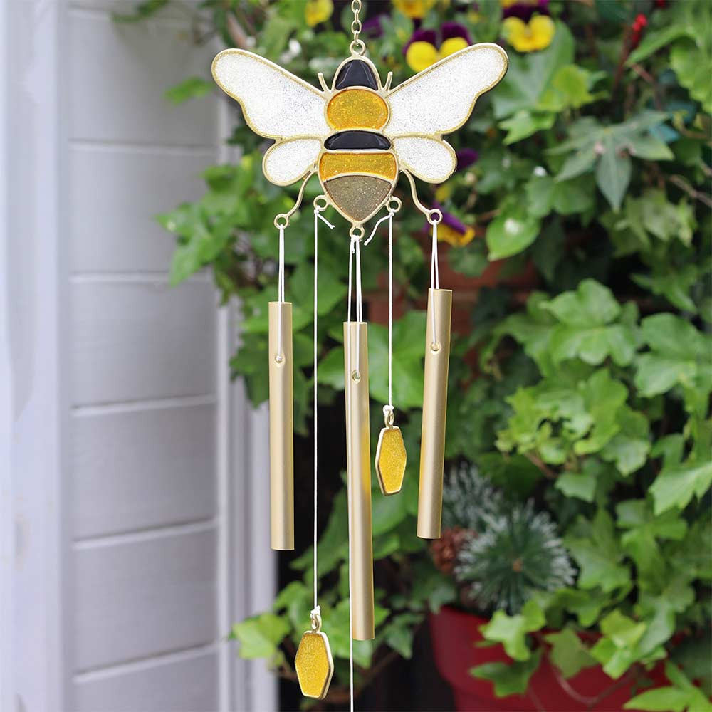 Bee And Honeycomb Windchime