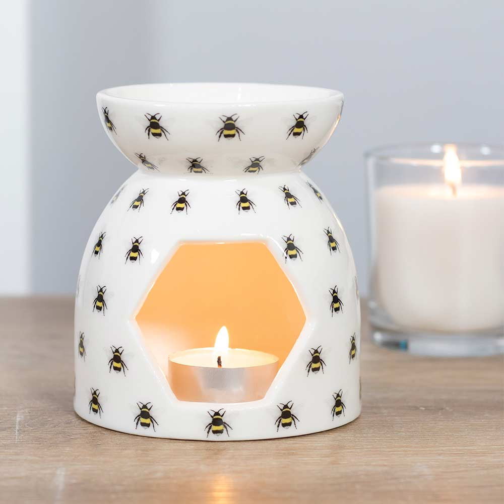 Oil Burner - All Over Bee Print