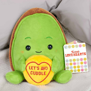 Click to view product details and reviews for Love Hearts Lets Avo Cuddle Plush.