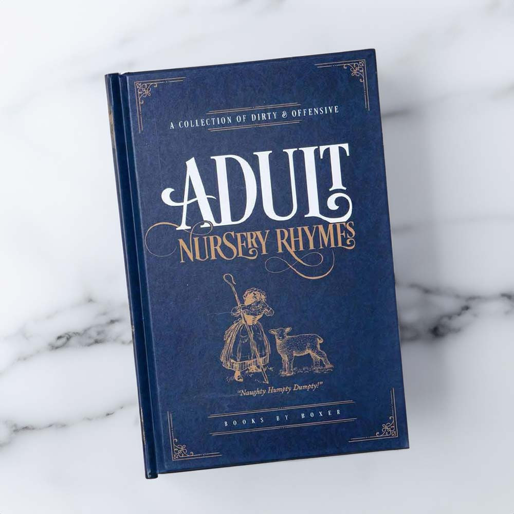 Adult Nursery Rhymes Book