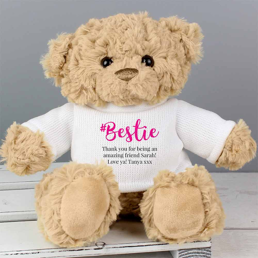 Personalised Bestie Teddy Bear