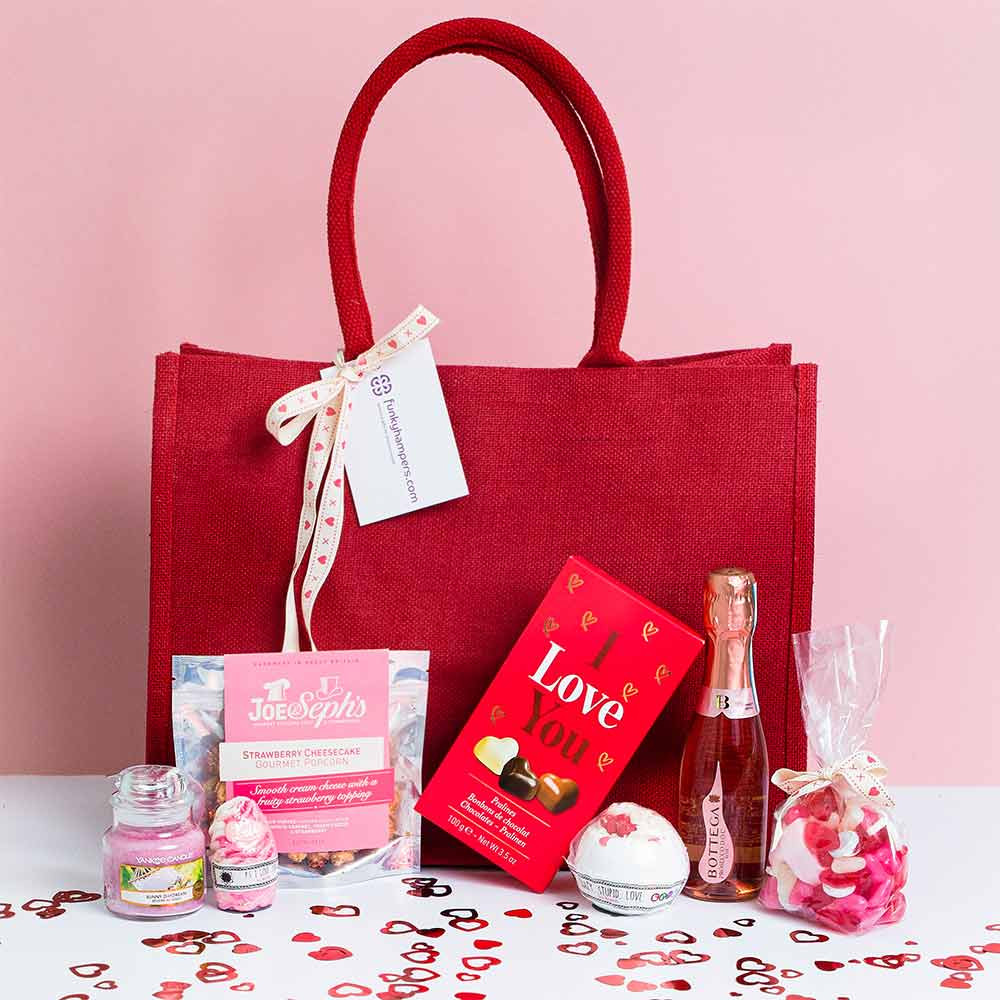 Luxury Valentines Day Treats Gift Bag