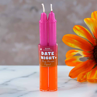 Click to view product details and reviews for Date Night Mango Marmalade Candles Duo.