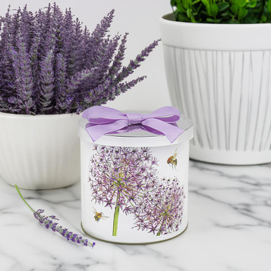Click to view product details and reviews for Bee Tanical Alliums Candle.
