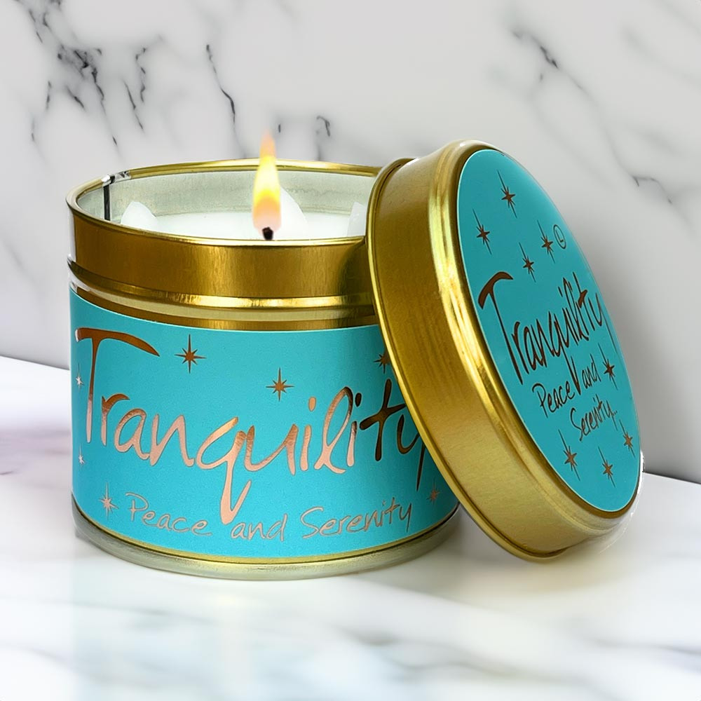 Tranquillity Scented Candle Tin