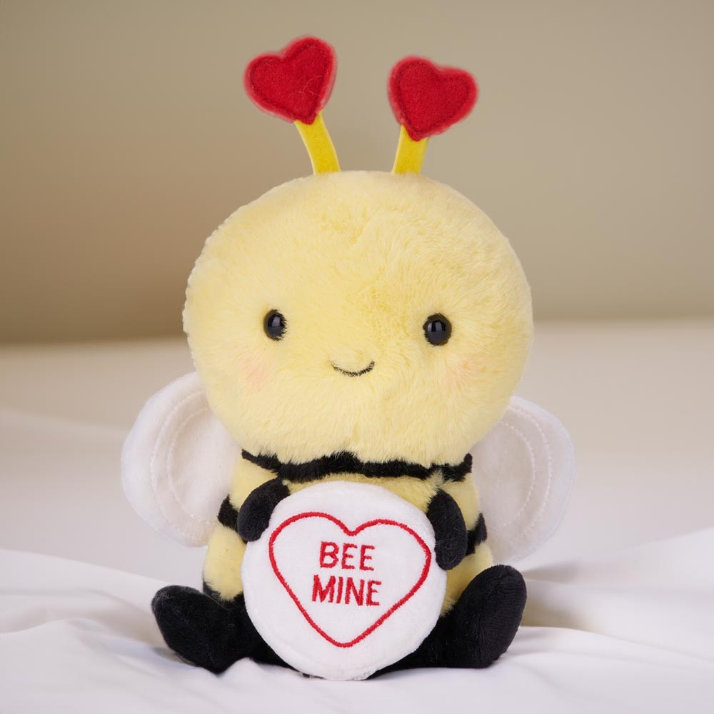 Love Hearts Bee Mine Plush