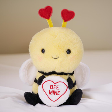 Click to view product details and reviews for Love Hearts Bee Mine Plush.