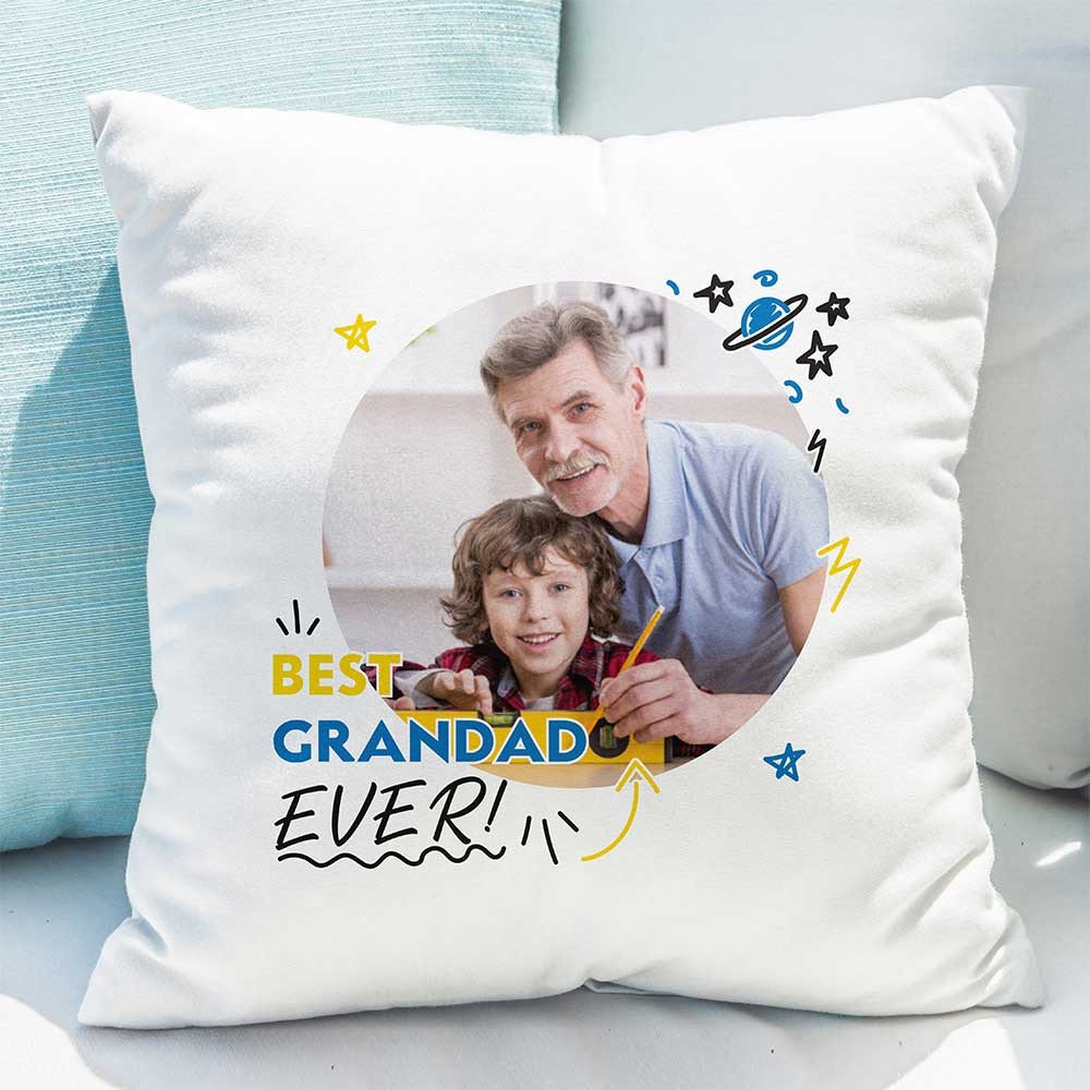 Personalised Photo Upload Best Ever Cushion