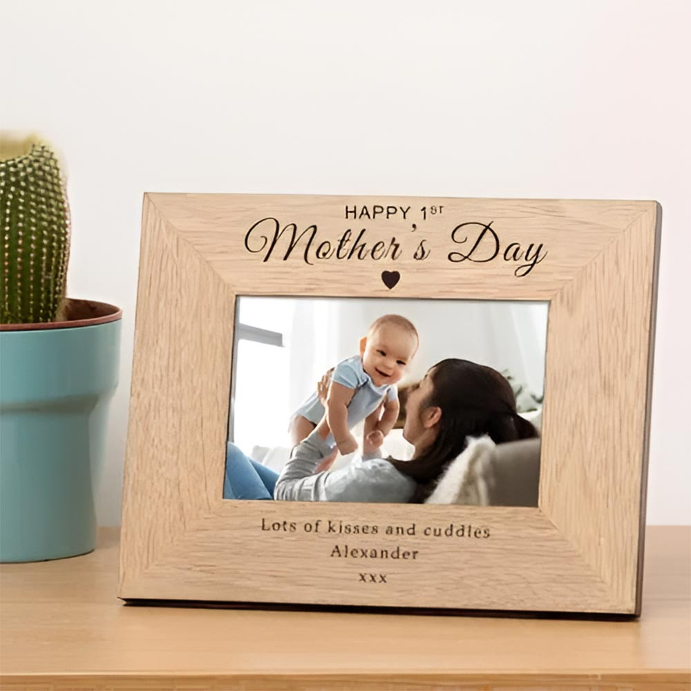 Personalised Happy 1st Mothers Day Frame