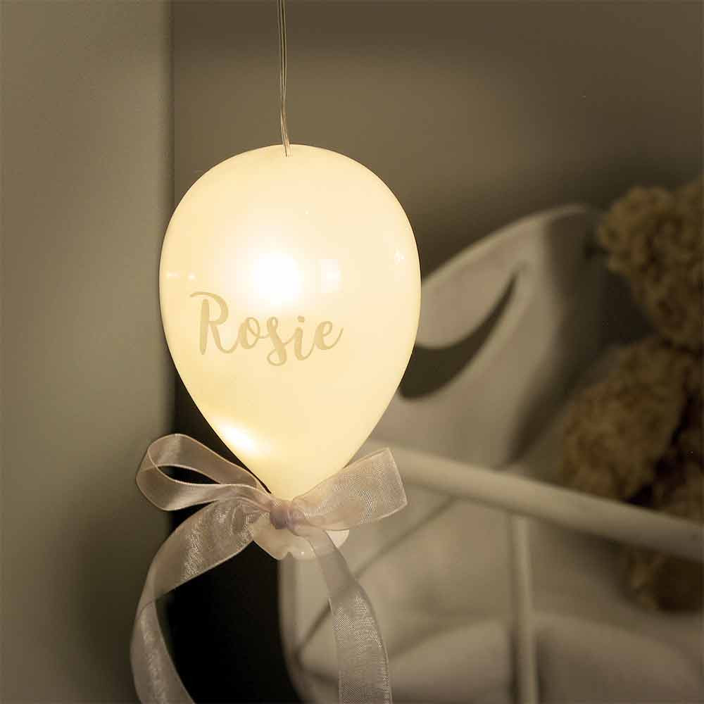 Personalised Message LED Hanging Balloon