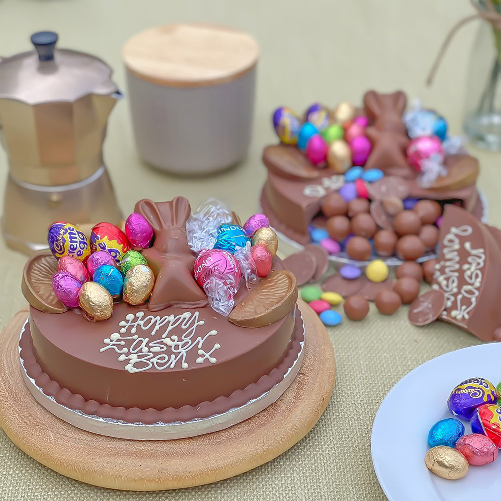 Personalised Mini Easter Egg Smash Cake