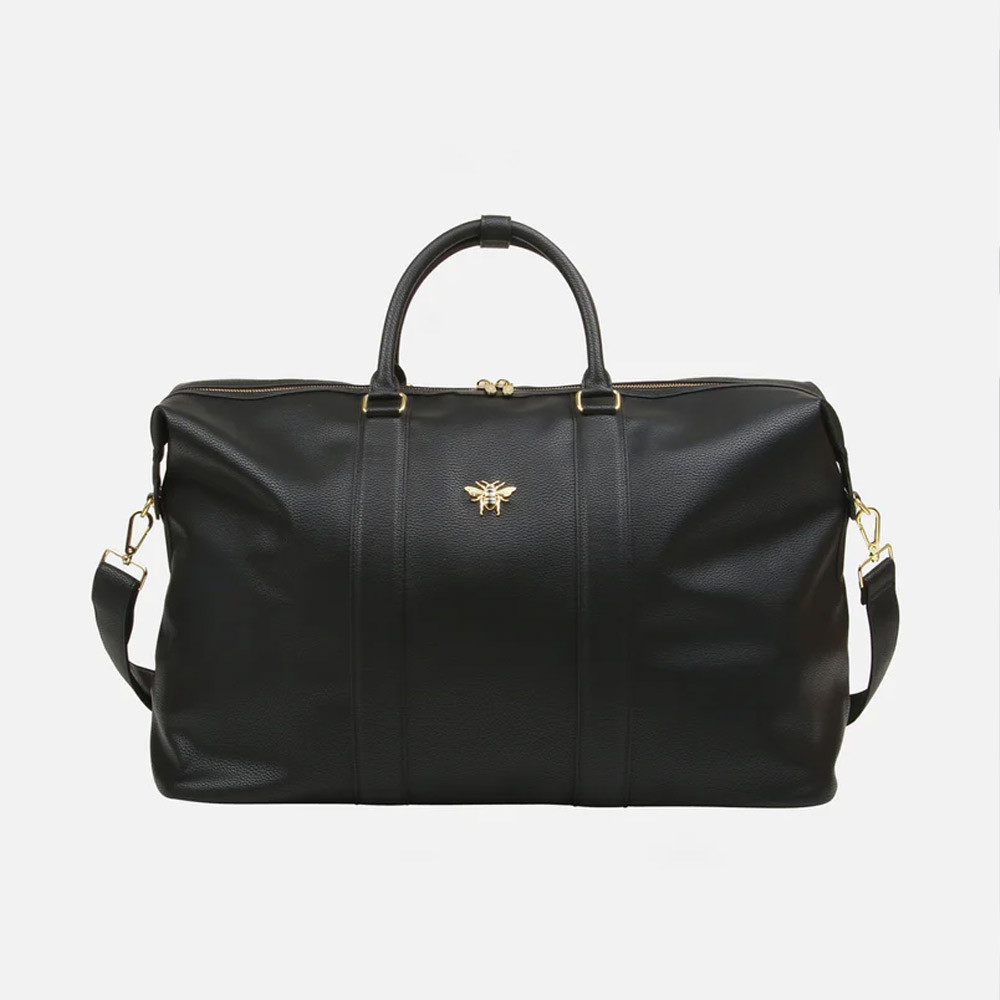 Alice Wheeler Marylebone Weekend Bag - Black