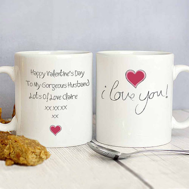 Click to view product details and reviews for Personalised I Love You Mug.
