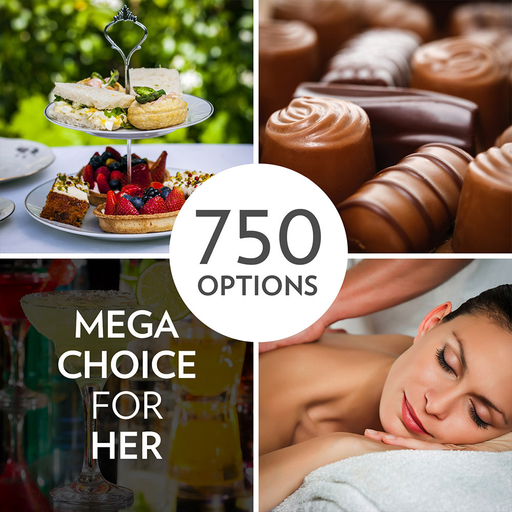 Mega Choice for Her - Experience Day Voucher