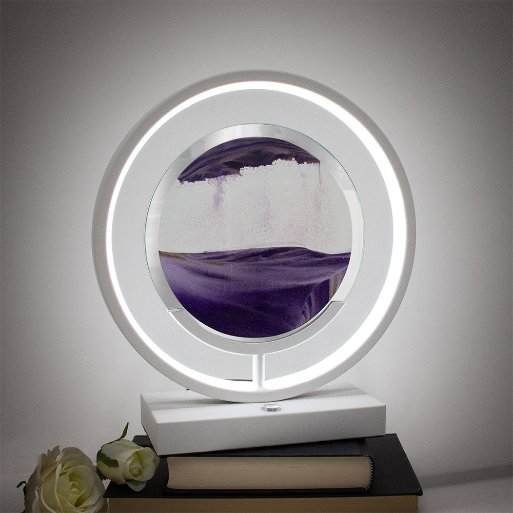 Quicksand Lamp Purple