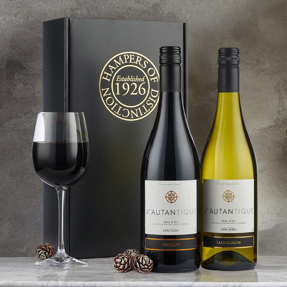 Spicers of Hythe French Wine Duo Gift Box