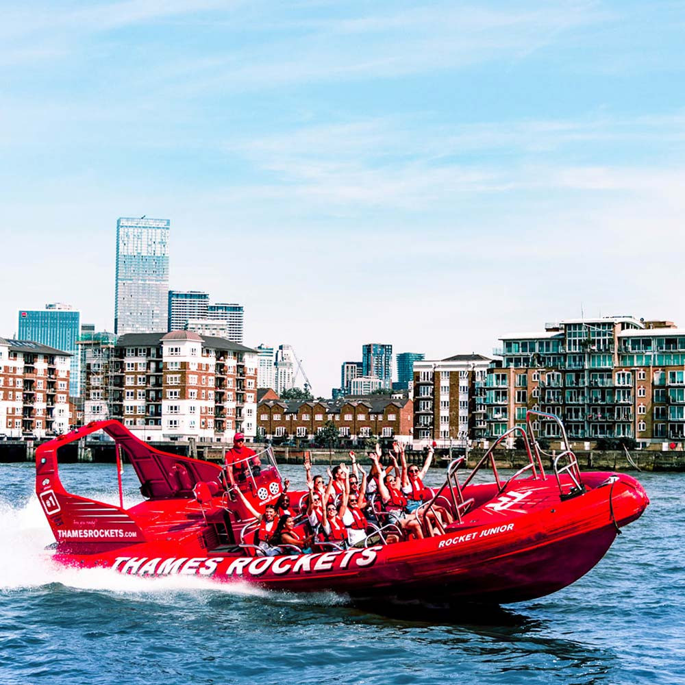 Thames Rockets Speedboat Experience