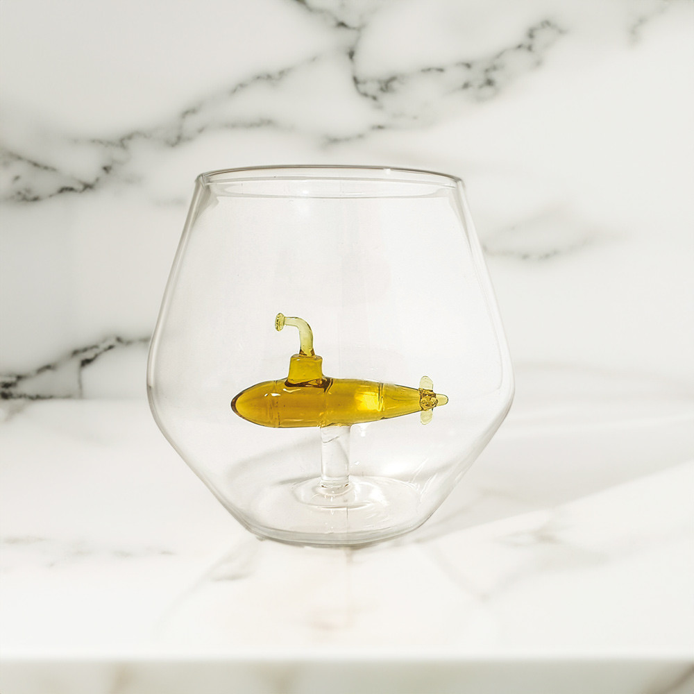 Yellow Submarine in a Glass