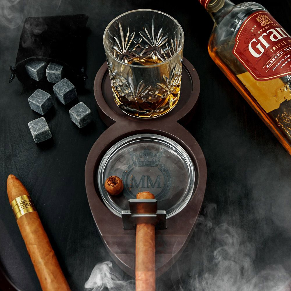 Whisky and Cigar Tray