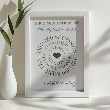 Cotton Anniversary Time Print