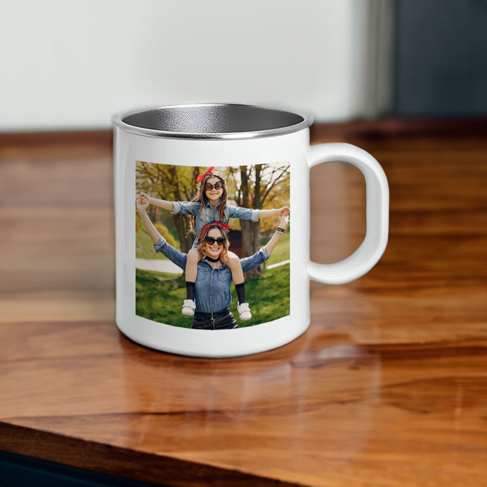 Personalised Photo Stainless Steel Mug